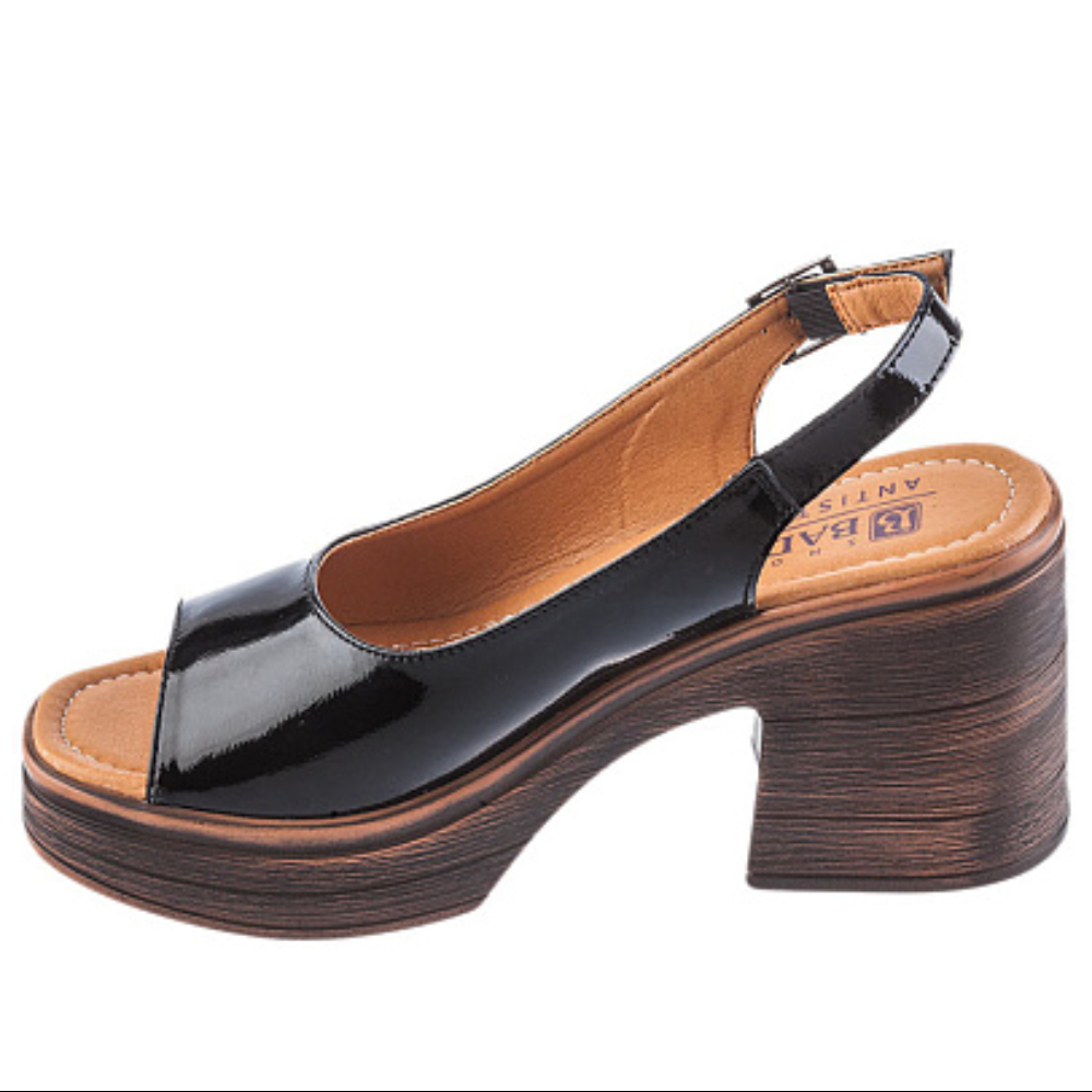 ОБУВЬ BADEN БОСОНОЖКИ ЖЕНСКИЕ  HX118-032 ЧЕРН