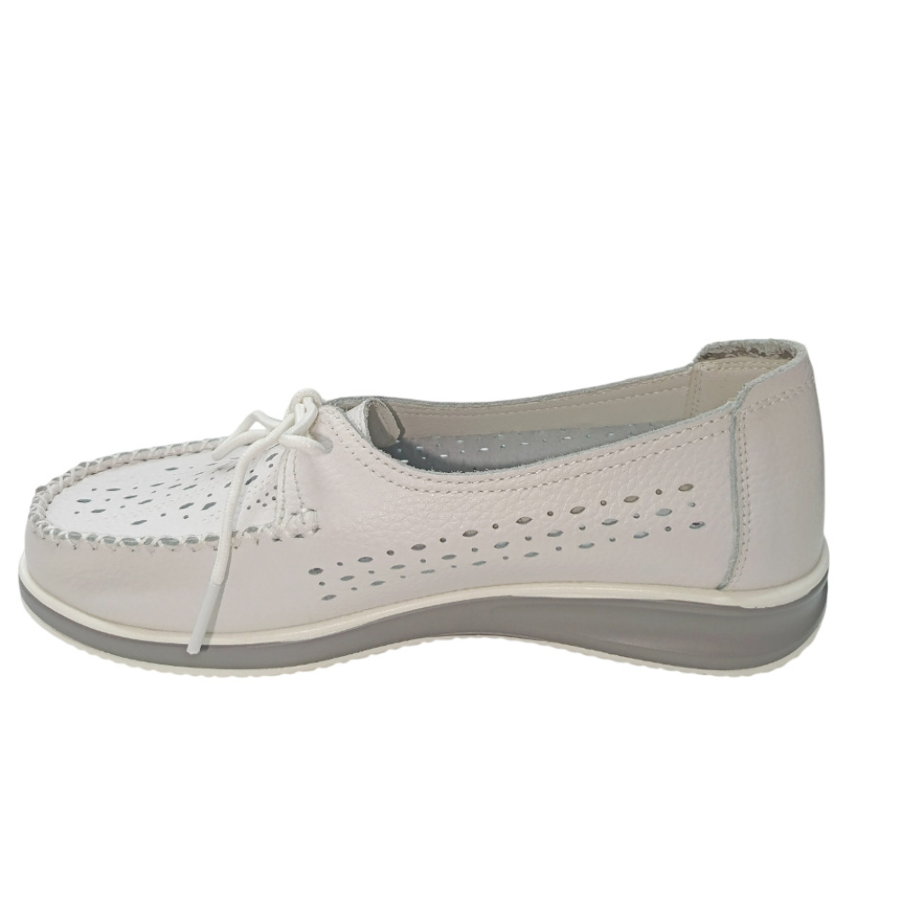 ОБУВЬ EVALLI МОКАСИНЫ ЖЕНСКИЕ БЕЛЫЙ DX970-29