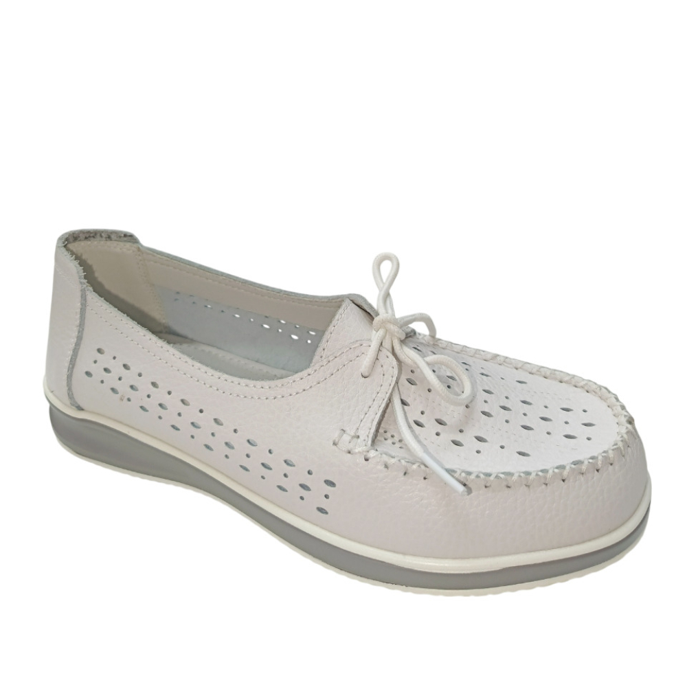 ОБУВЬ EVALLI МОКАСИНЫ ЖЕНСКИЕ БЕЛЫЙ DX970-29