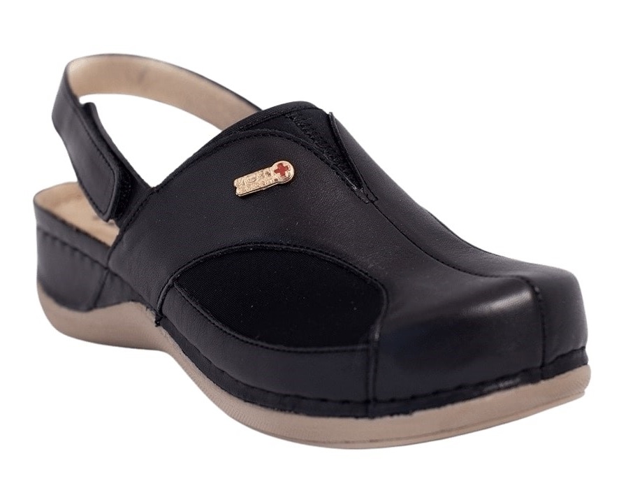 ОБУВЬ LEON САНДАЛИИ ЖЕНСКИЕ  MED913B ЧЕРНЫЙ