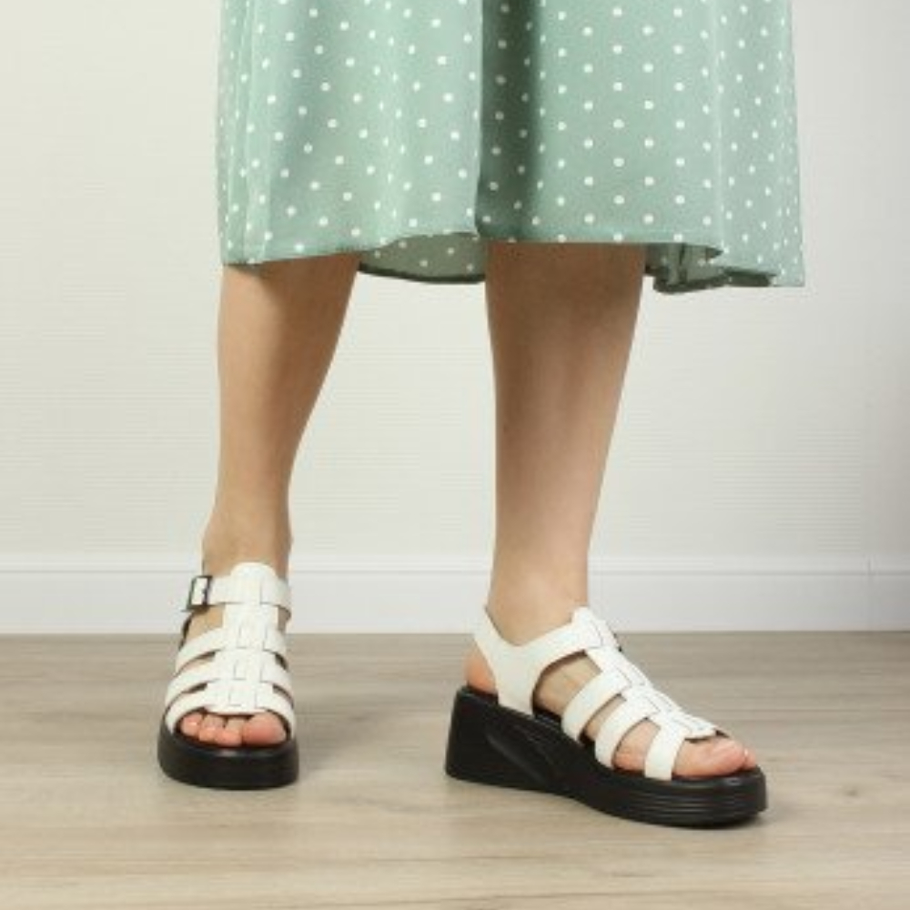 ОБУВЬ BADEN БОСОНОЖКИ ЖЕНСКИЕ БЕЛ CV313-013