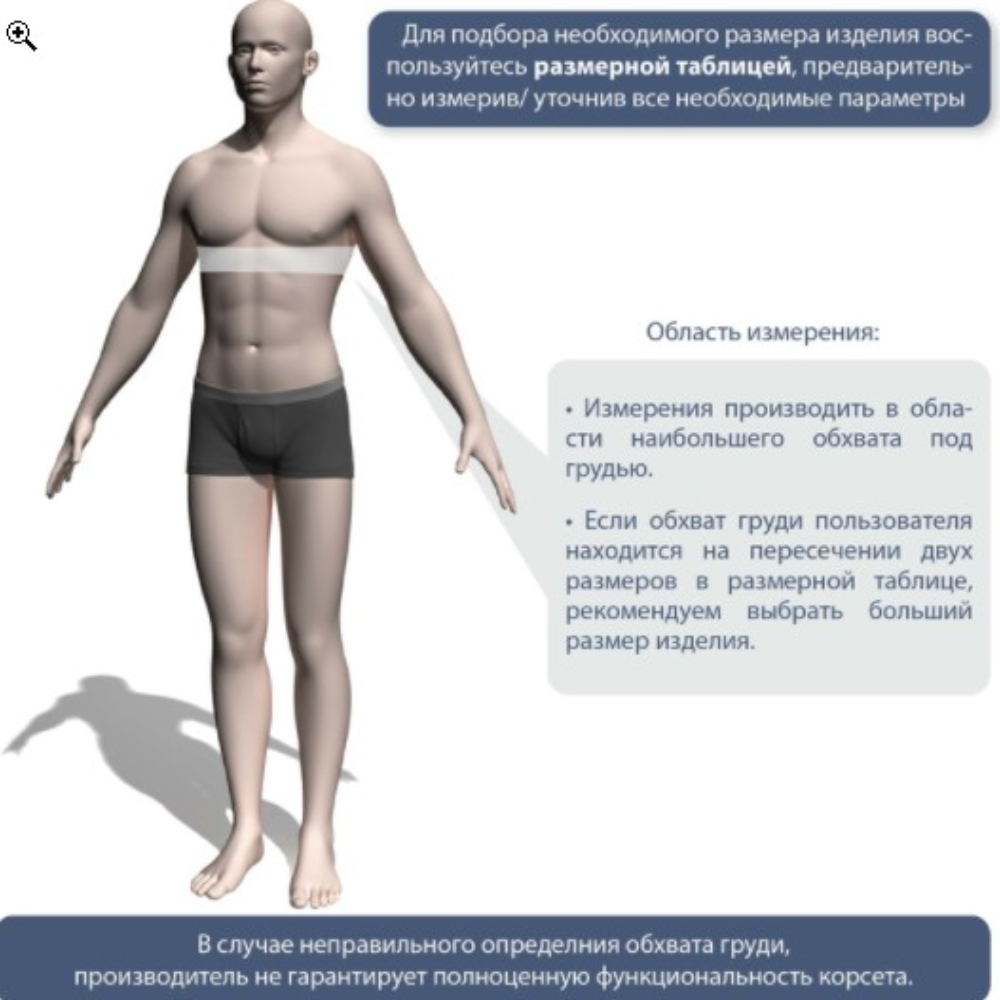 БАНДАЖ ЭКОТЕН ПОСЛЕОПЕРАЦИОННЫЙ НА ГРУДНУЮ КЛЕТКУ ПО-К4 