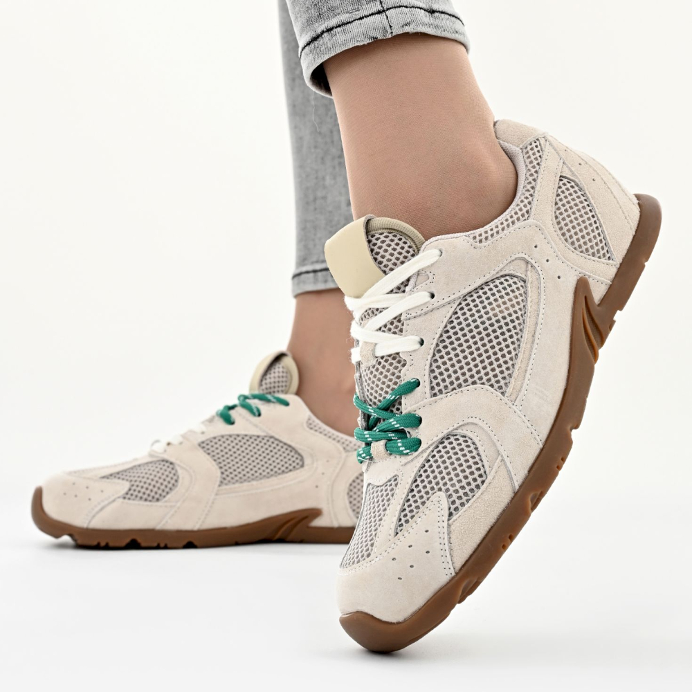 ОБУВЬ BADEN КРОССОВКИ ЖЕНСКИЕ JM217-010 БЕЖЕВЫЙ