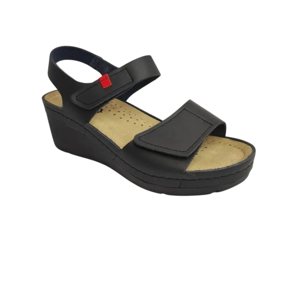 ОБУВЬ LEON САНДАЛИ ЖЕНСКИЕ MED1080B ЧЕРНЫЙ