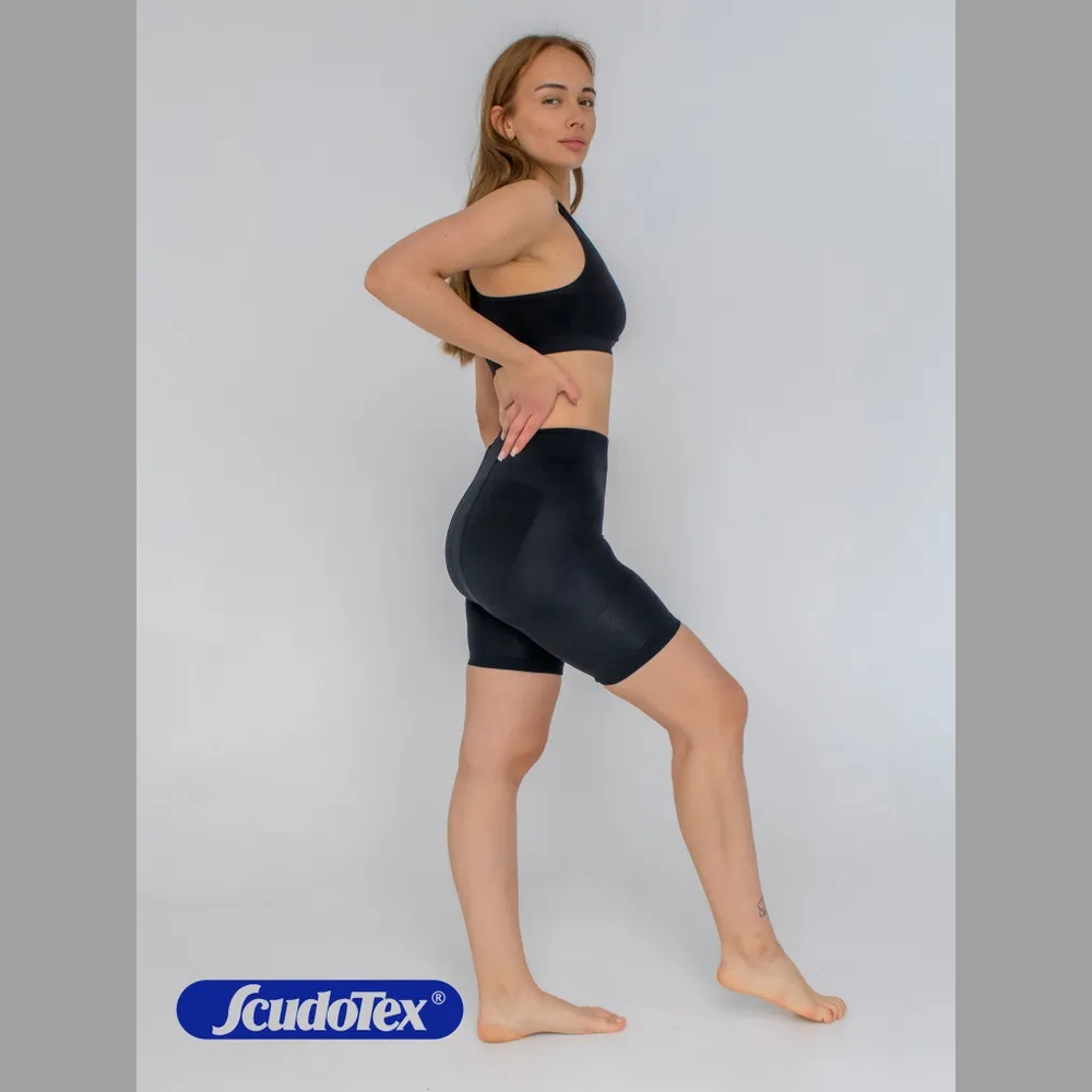 БАНДАЖ-ШОРТЫ ЗАВЫШ ТАЛИЯ КОРРЕКТИРУЮЩИЕ SCUDOTEX ЧЕРН SN752