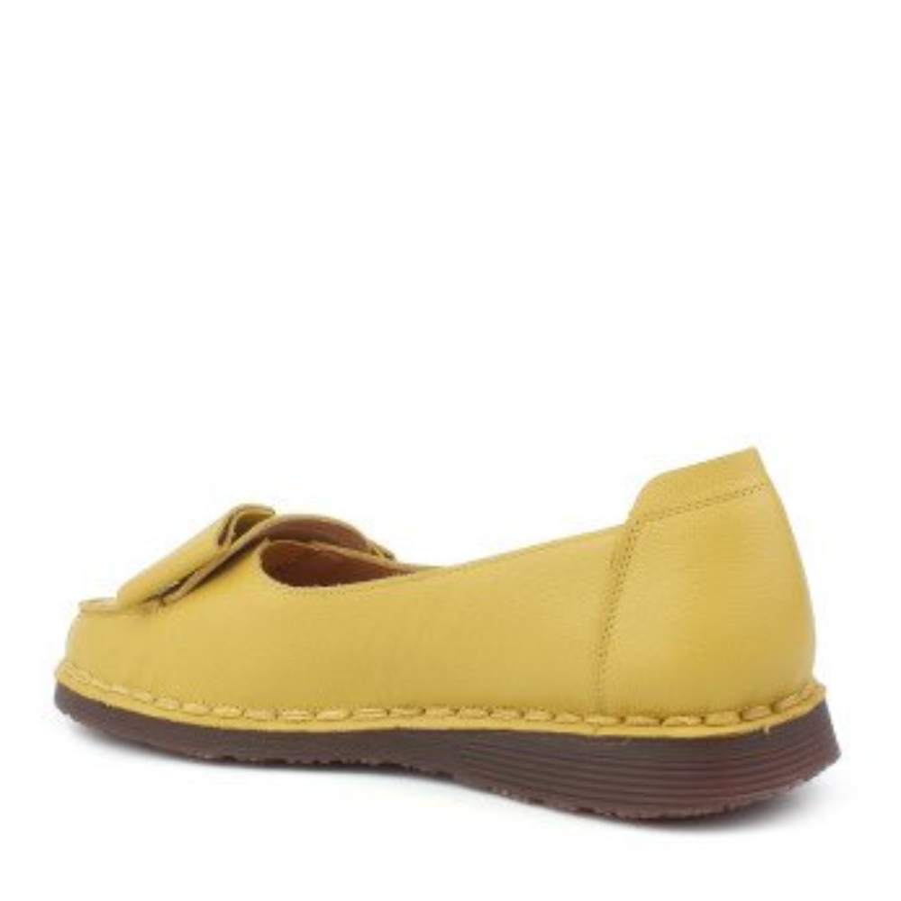 ОБУВЬ BADEN ТУФЛИ ЖЕНСКИЕ ЛЕТНИЕ EH345-012 ЖЕЛТЫЙ