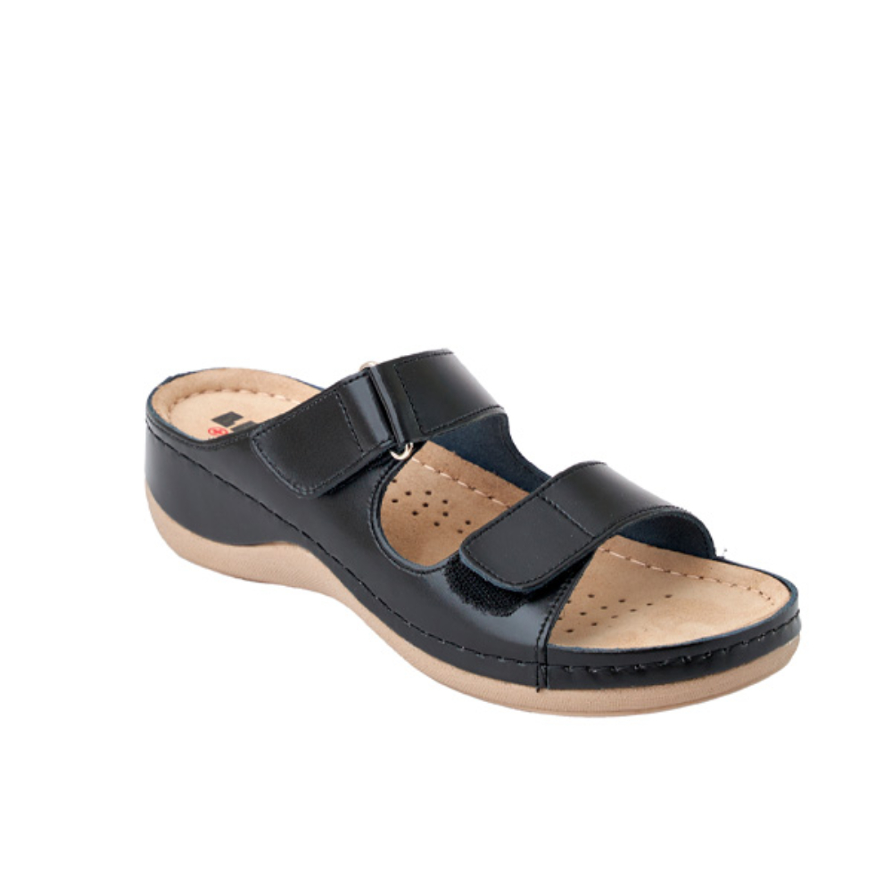 ОБУВЬ LEON САБО  ЖЕНСКИЕ  MED905B ЧЕРНЫЙ