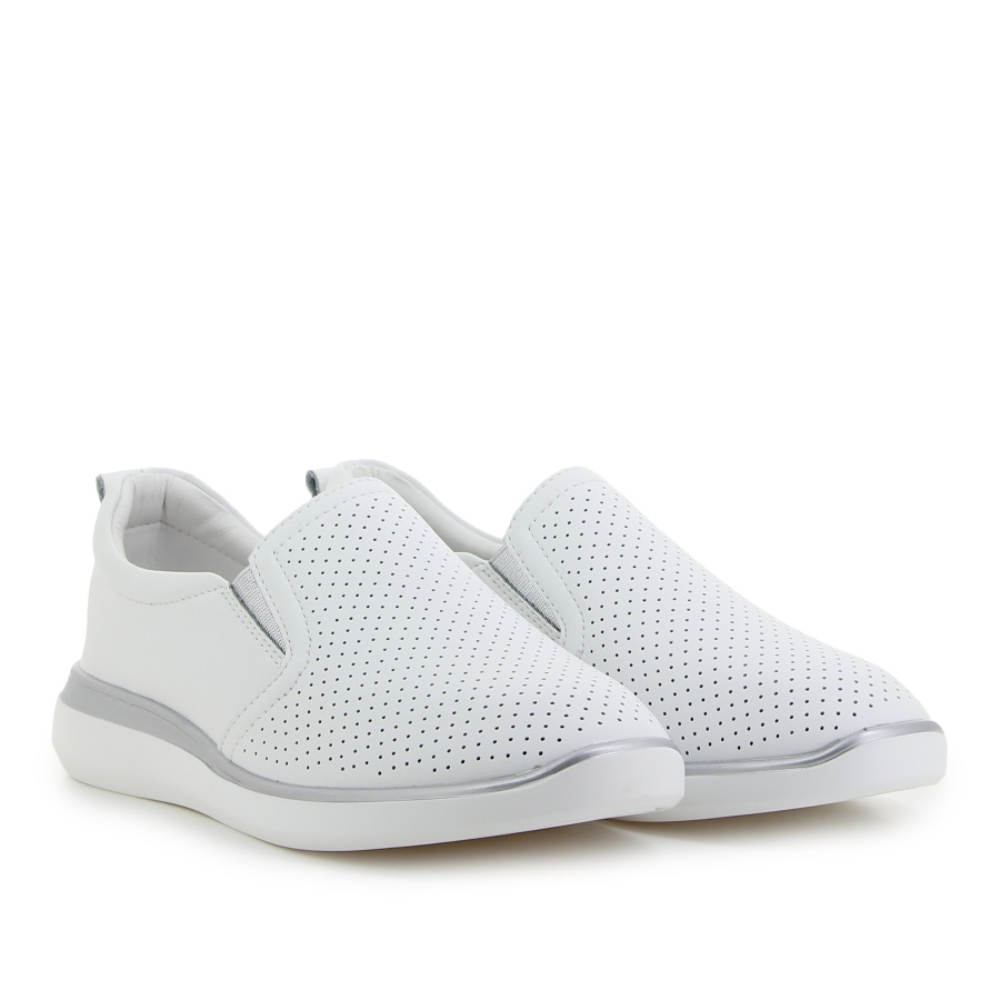 ОБУВЬ BADEN ТУФЛИ ЖЕНСКИЕ  EC201-010 БЕЛЫЙ