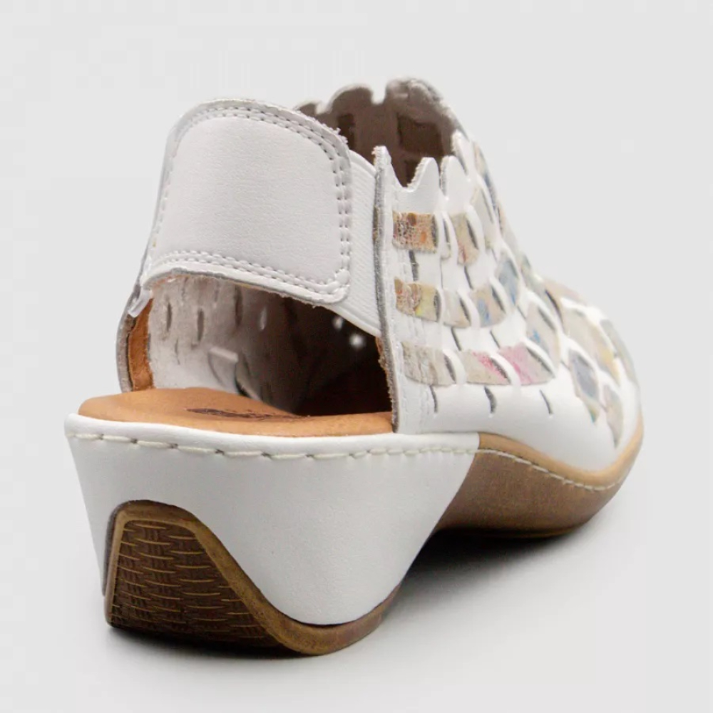 ОБУВЬ BADEN ТУФЛИ ЛЕТНИЕ ЖЕНСКИЕ NU799-012 БЕЛЫЙ