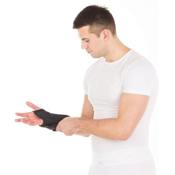 БАНДАЖ TRIVES НА ЛУЧЕЗАПЯСТНЫЙ СУСТАВ СО СЪЕМНОЙ ШИНОЙ T.36.08