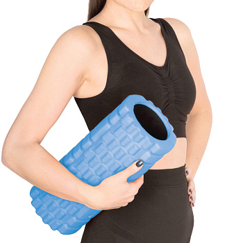 РОЛИК КРЕЙТ ПРОФИЛИРОВАННЫЙ ДЛЯ ФИТНЕСА И ЙОГИ 14*33СМ