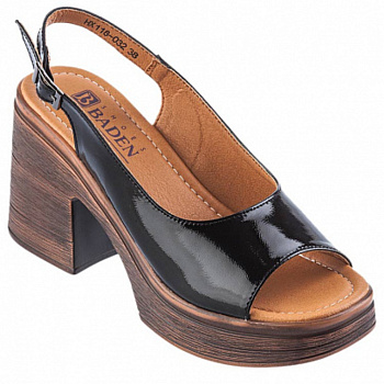 ОБУВЬ BADEN БОСОНОЖКИ ЖЕНСКИЕ  HX118-032 ЧЕРН