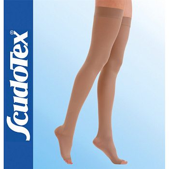 ЧУЛКИ КОМПРЕССИОННЫЕ 2КЛ SCUDOTEX ОТКР МЫСОК UNISEX 2 R441