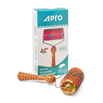 АППЛИКАТОР ВАЛИК ЛЯПКО ИГОЛЬЧАТЫЙ БОЛЬШОЙ 111*61*5ММ