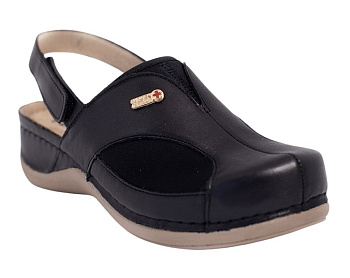 ОБУВЬ LEON САНДАЛИИ ЖЕНСКИЕ  MED913B ЧЕРНЫЙ