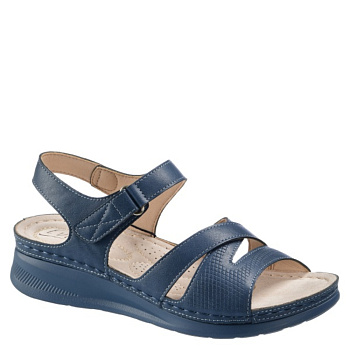 ОБУВЬ EVALLI БОСОНОЖКИ ЖЕНСКИЕ 8828-1 БЕЖЕВЫЙ/СИНИЙ