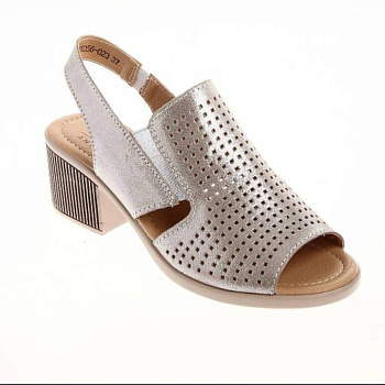 ОБУВЬ BADEN БОСОНОЖКИ ЖЕНСКИЕ HX056-023 СЕРЕБРО