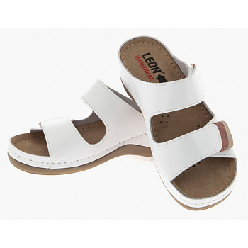 ОБУВЬ LEON САБО ЖЕНСКИЕ MED904W БЕЛЫЙ