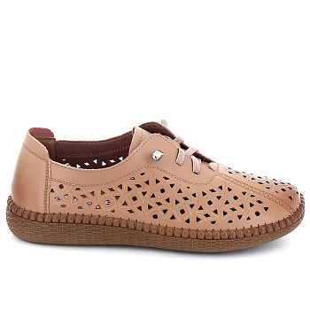 ОБУВЬ BADEN ТУФЛИ ЖЕНСКИЕ ЛЕТНИЕ CV187-041 РЫЖИЙ