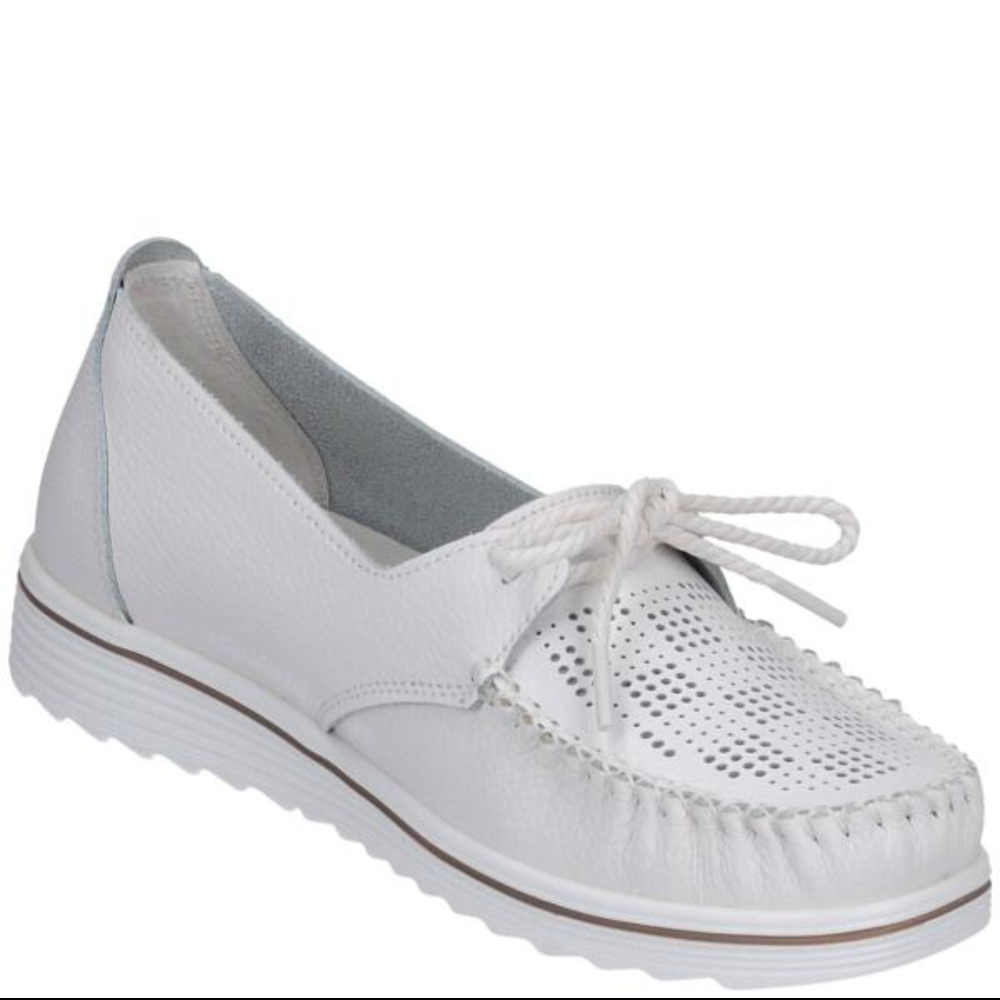 ОБУВЬ EVALLI МОКАСИНЫ ЖЕНСКИЕ 2301 БЕЛЫЙ