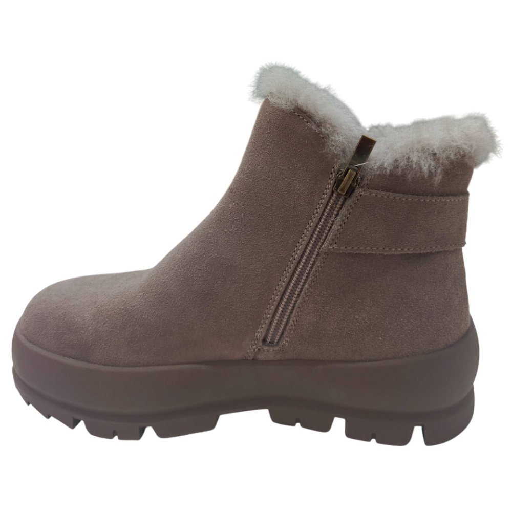 ОБУВЬ EVALLI БОТИНКИ ЖЕНСКИЕ IS28E081-022 КОФЕ/ЗАМША