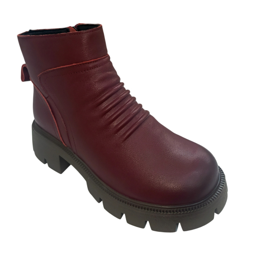 ОБУВЬ NG БОТИНКИ ЖЕНСКИЕ V29772-4 БОРДОВЫЙ