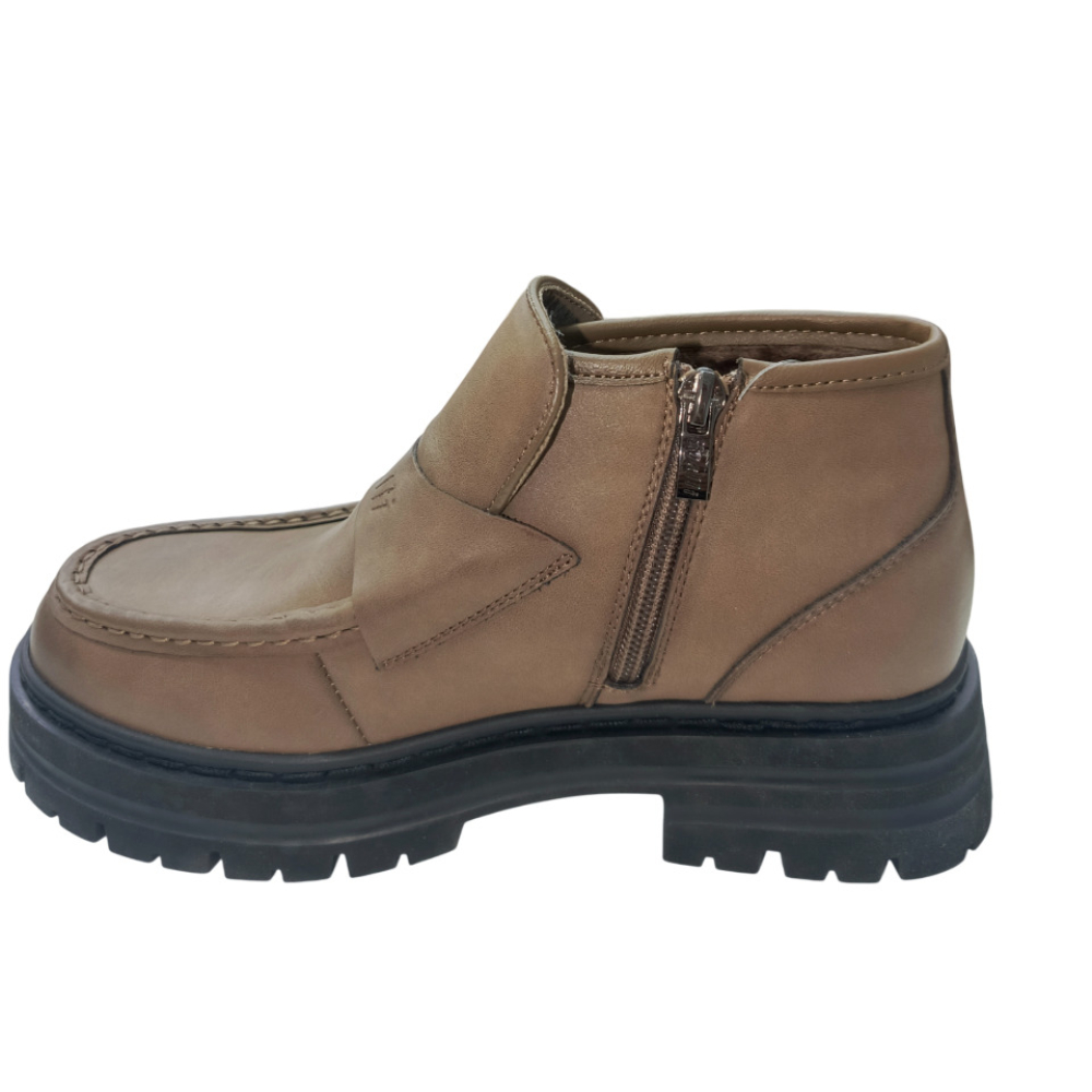 ОБУВЬ EVALLI ПОЛУБОТИНКИ ЖЕНСКИЕ 1001-2B ТЕМНО-БЕЖ