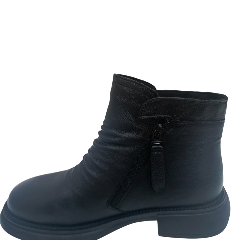 ОБУВЬ NG БОТИНКИ ЖЕНСКИЕ V22045R-1 ЧЁРНЫЙ