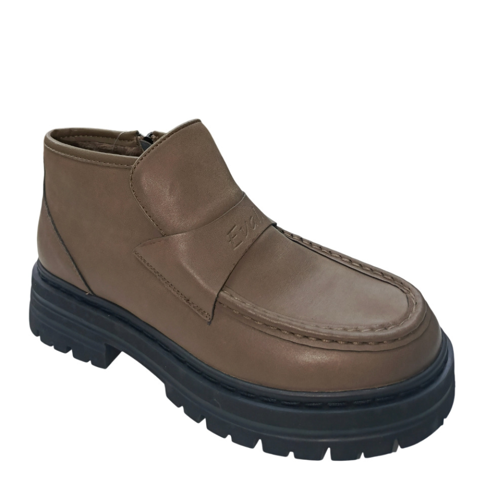 ОБУВЬ EVALLI ПОЛУБОТИНКИ ЖЕНСКИЕ 1001-2B ТЕМНО-БЕЖ