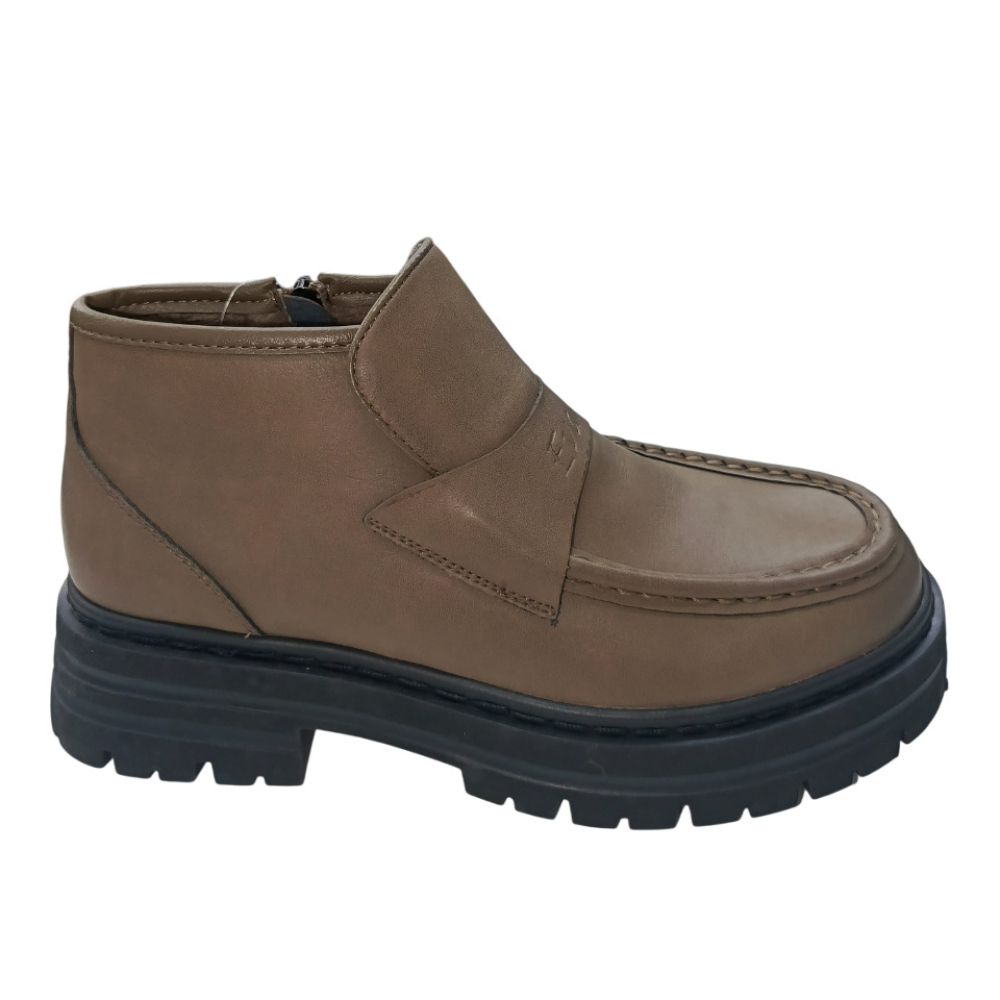 ОБУВЬ EVALLI ПОЛУБОТИНКИ ЖЕНСКИЕ 1001-2B ТЕМНО-БЕЖ