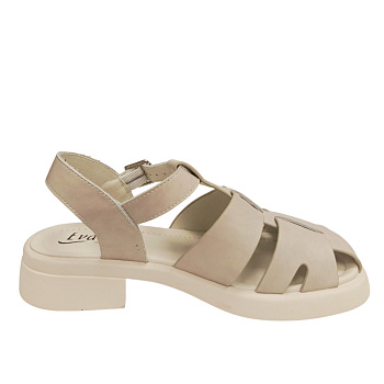 ОБУВЬ EVALLI БОСОНОЖКИ ЖЕНСКИЕ 2021H10-3 СЕРЫЙ