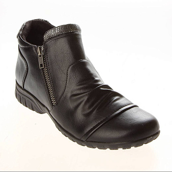 ОБУВЬ BADEN БОТИНКИ ЖЕНСКИЕ ЧЕРНЫЕ  BB004-010