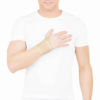 БАНДАЖ TRIVES НА ЛУЧЕЗАПЯСТНЫЙ СУСТАВ ДЛЯ ЛЕВ/ПРАВОЙ РУКИ УНИВЕРС T.36.02 