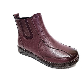 ОБУВЬ EVALLI БОТИНКИ ЖЕНСКИЕ  EV-P-01 БОРДОВЫЙ