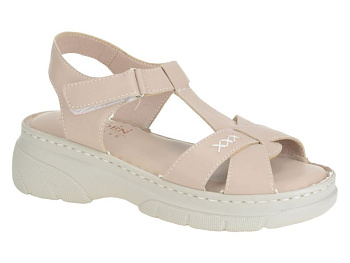 ОБУВЬ BADEN БОСОНОЖКИ ЖЕНСКИЕ DL070-032 БЕЖЕВЫЙ