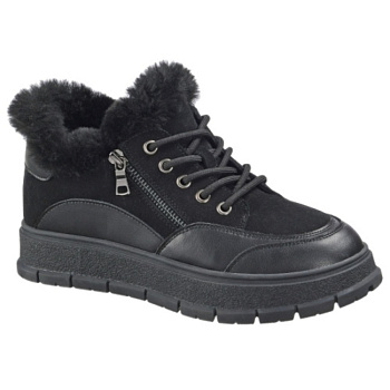 ОБУВЬ EVALLI ПОЛУБОТИНКИ ЖЕНСКИЕ 123 ISD023-1 ЧЕРНЫЙ