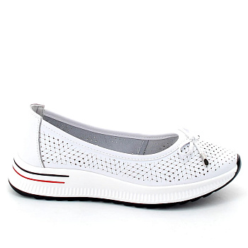 ОБУВЬ BADEN ТУФЛИ ЖЕНСКИЕ FN055-010 БЕЛЫЙ