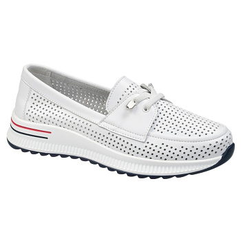 ОБУВЬ EVALLI МОКАСИНЫ ЖЕНСКИЕ 3106A БЕЛЫЙ/САЛАТОВЫЙ