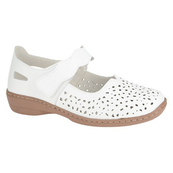 ОБУВЬ BADEN ТУФЛИ ЖЕНСКИЕ ЛЕТНИЕ AS028-010 БЕЛЫЙ