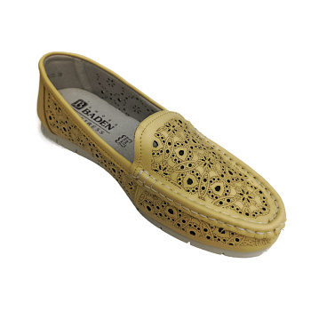 ОБУВЬ BADEN МОКАСИНЫ ЖЕНСКИЕ P302-022 ЖЕЛТЫЙ